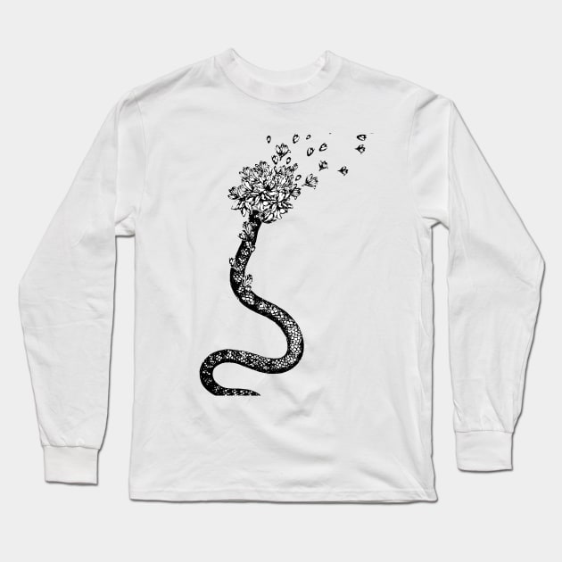 Action Camp - Dissonance Snake Long Sleeve T-Shirt by ActionCamp